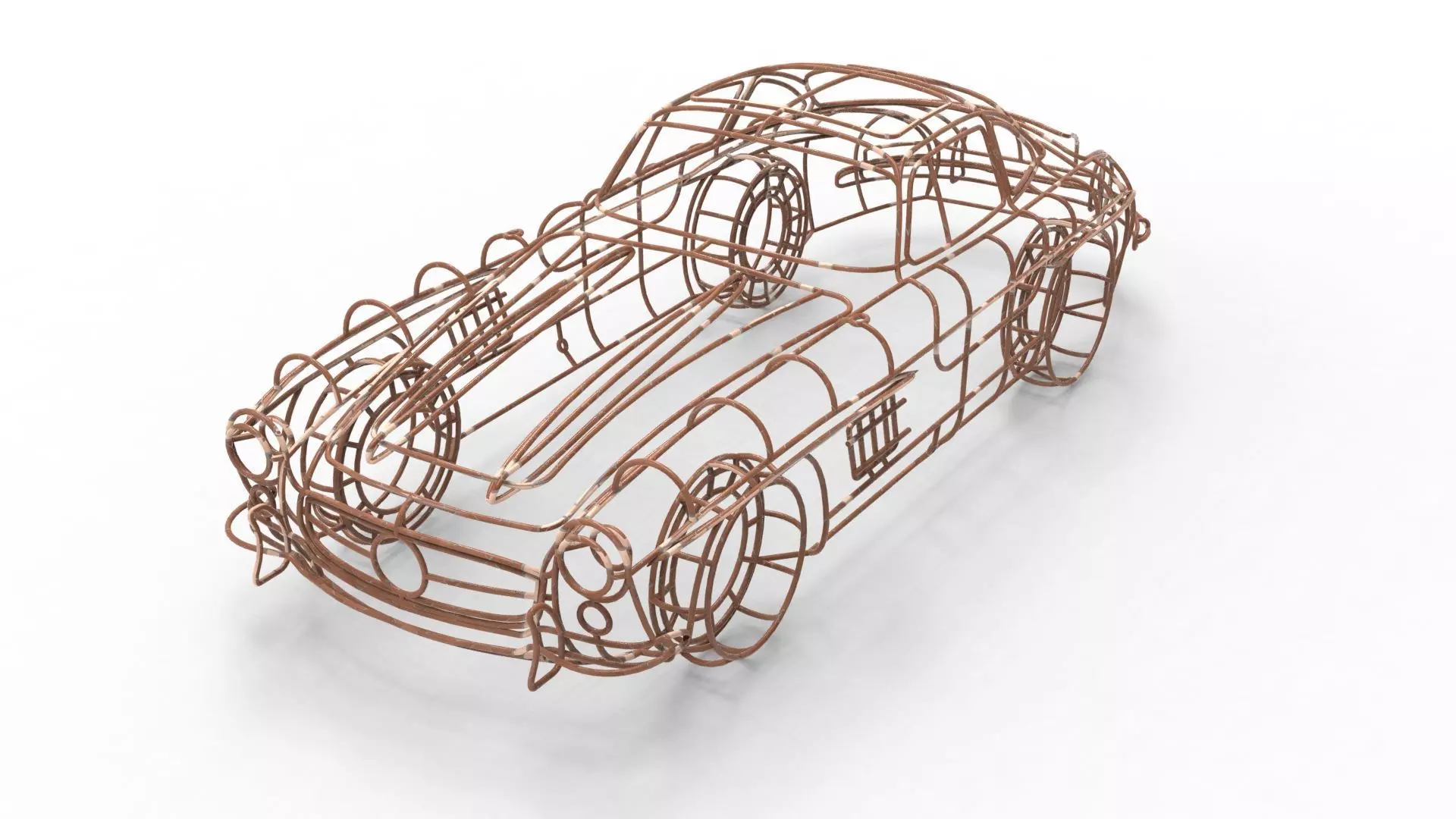 Mercedes-Benz 300 SL 3D print model_23