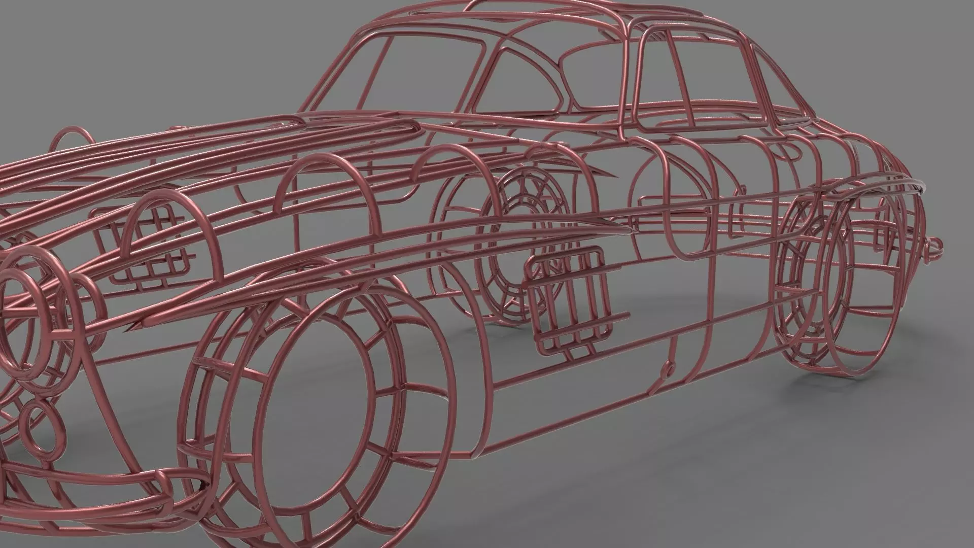 Mercedes-Benz 300 SL 3D print model_21