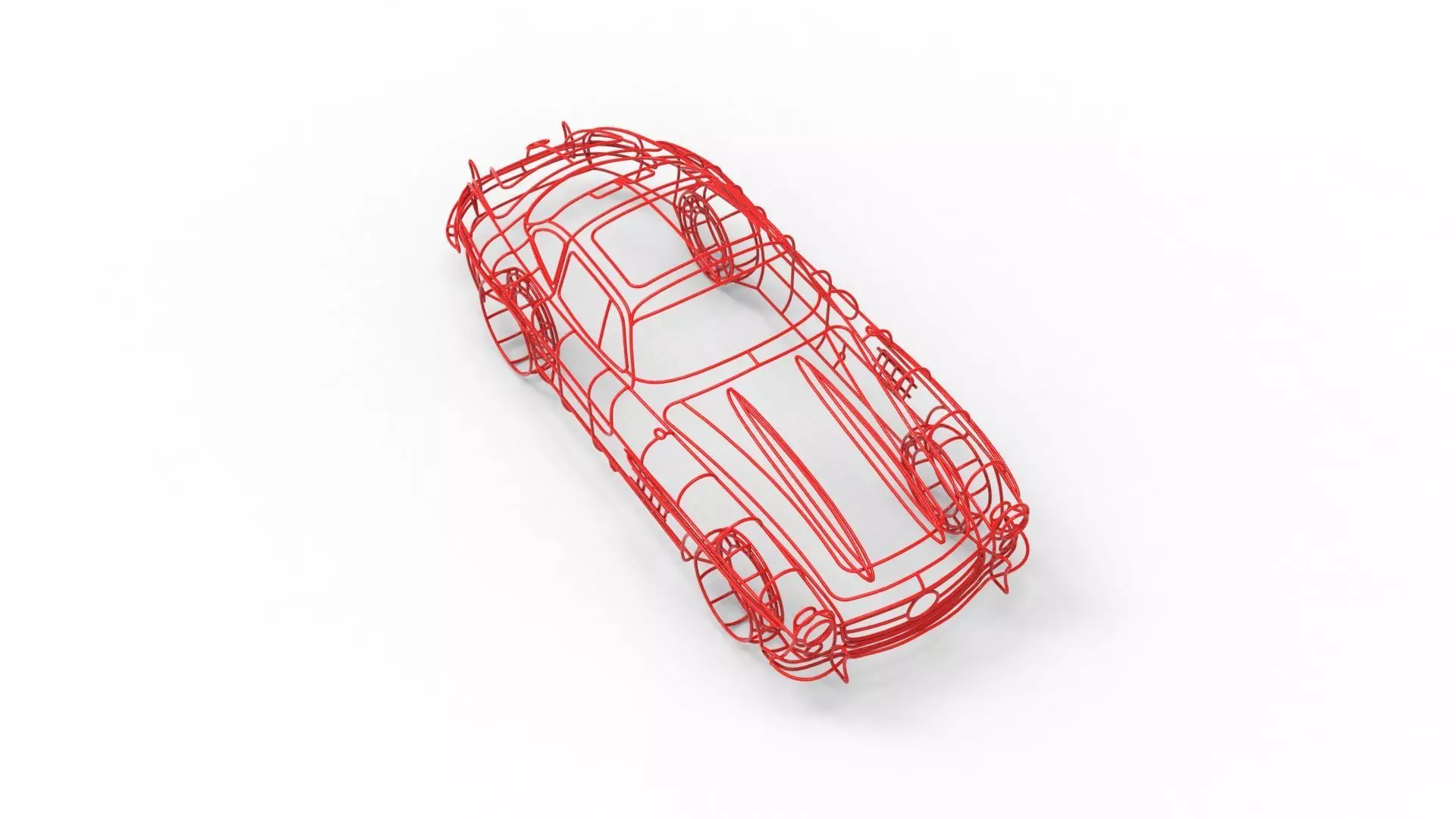 Mercedes-Benz 300 SL 3D print model_33