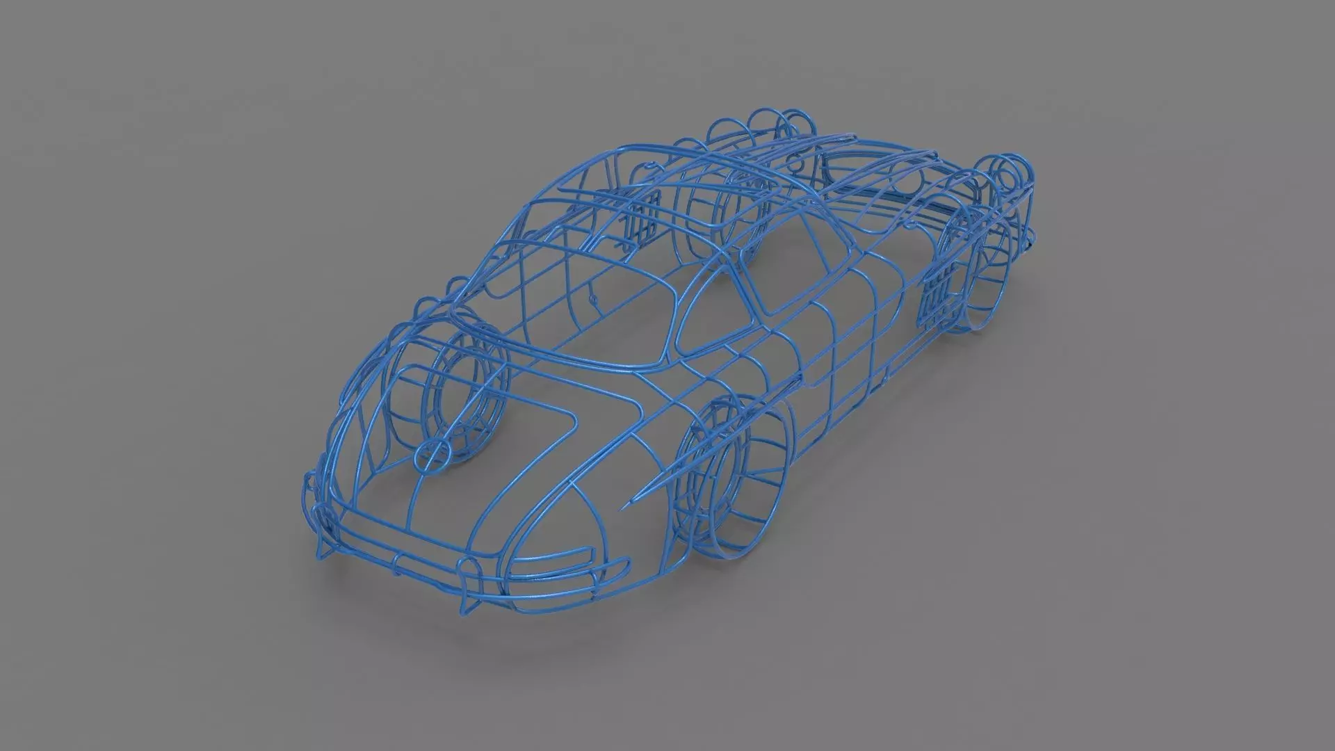 Mercedes-Benz 300 SL 3D print model_11