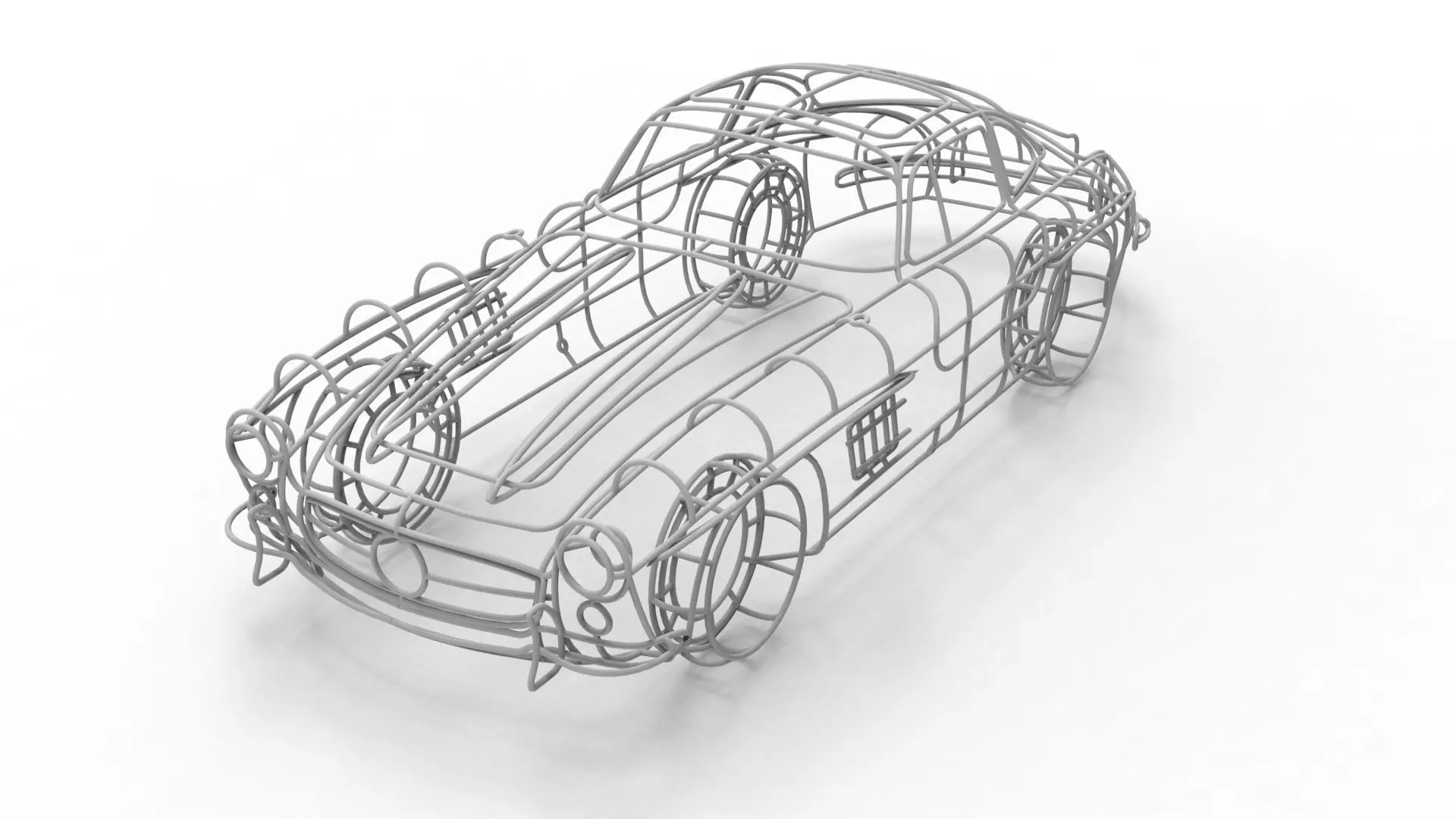 Mercedes-Benz 300 SL 3D print model_15