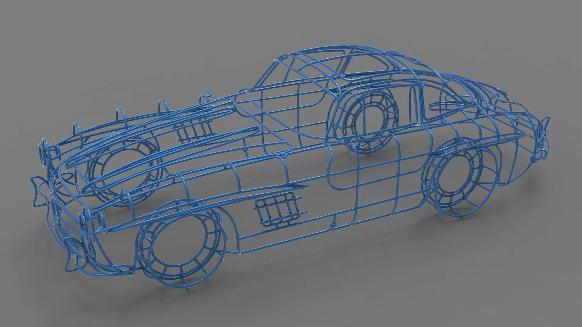 Mercedes-Benz 300 SL 3D print model_13