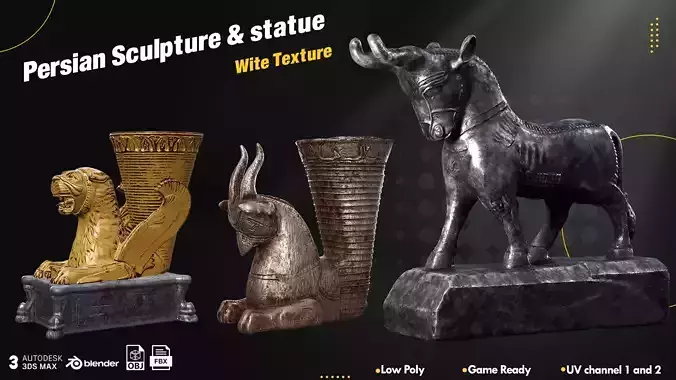 Persian Sculpture and Statue