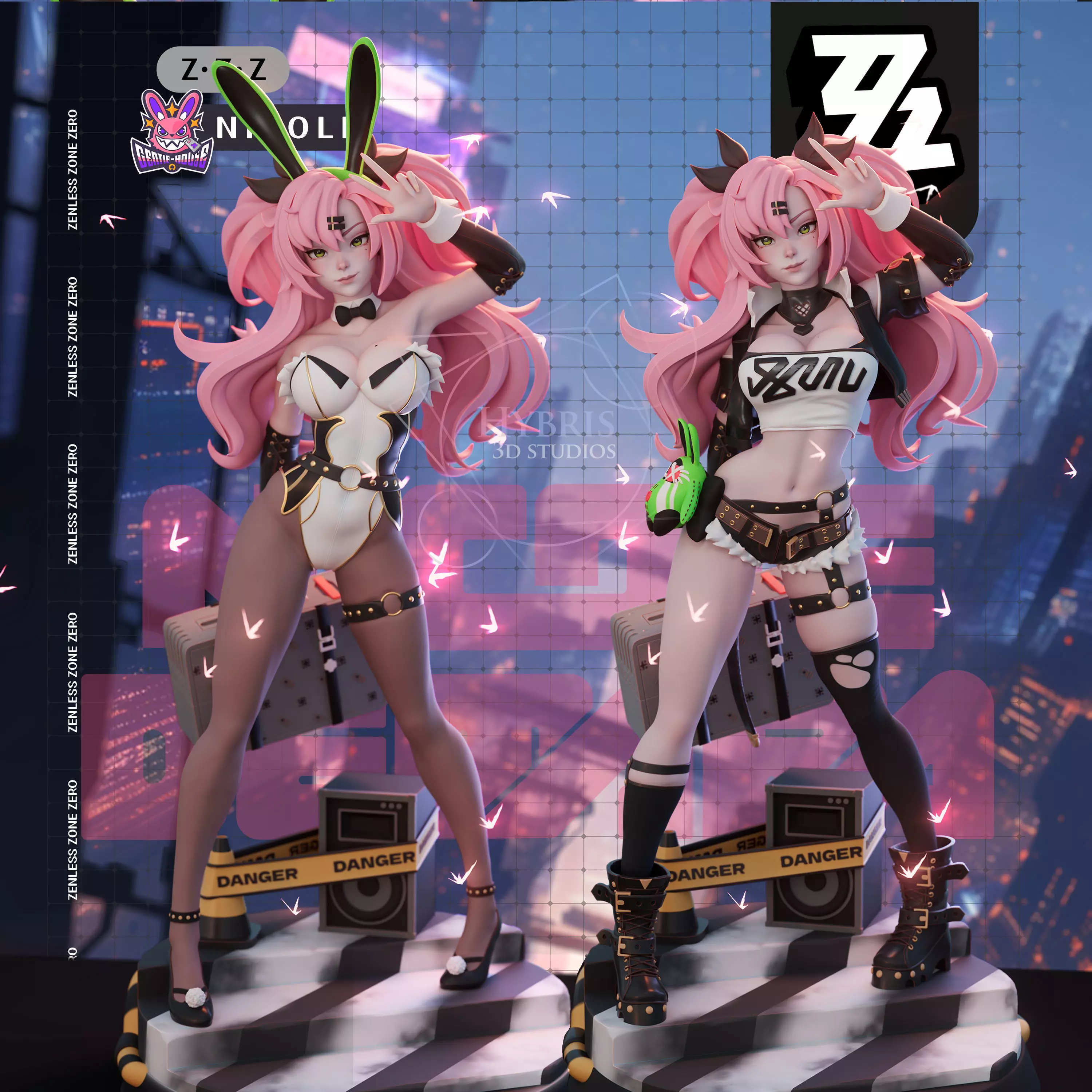 Nicole from Zenless Zone Zero Collector Package 3D print model