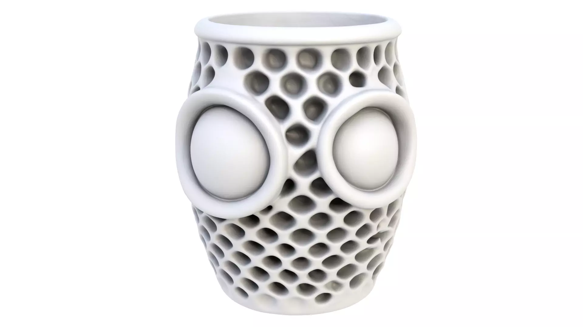 Honeycomb mug 3D model_5