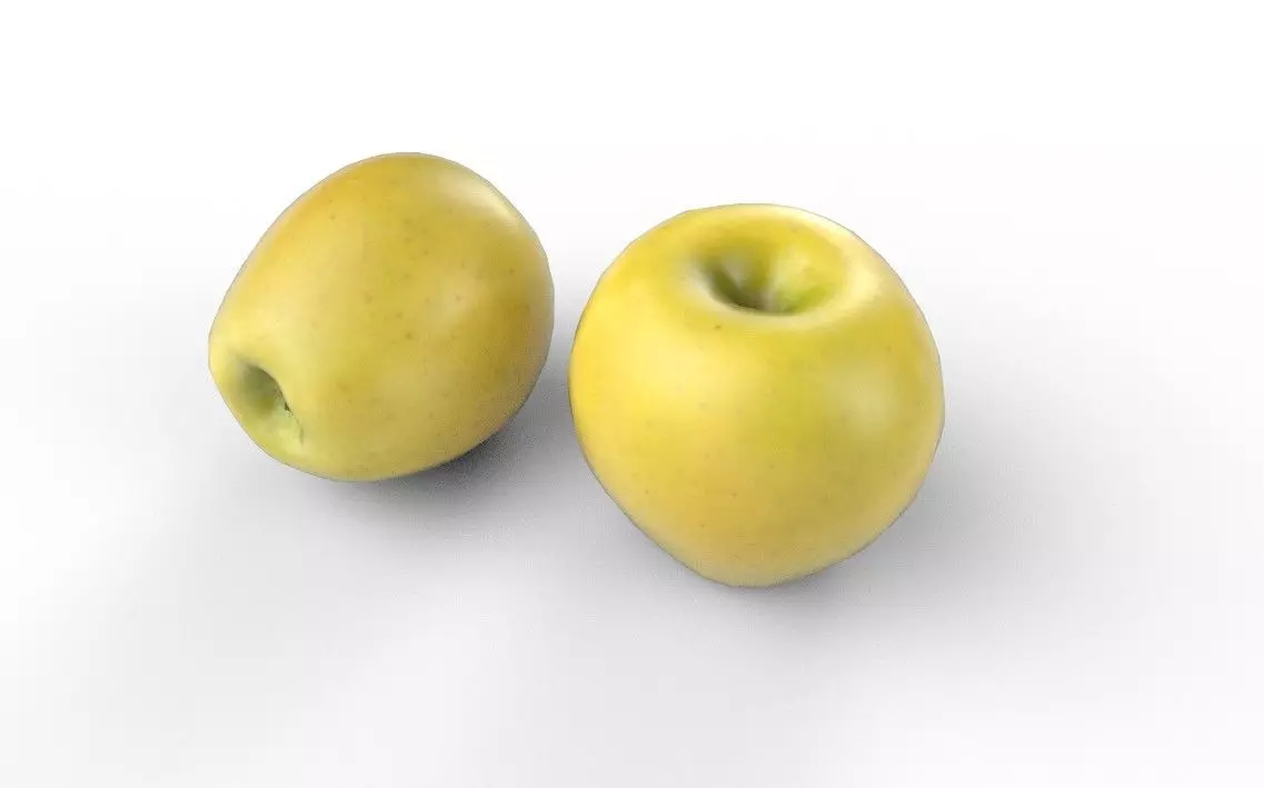 Apple M01 Low-poly 3D model_6