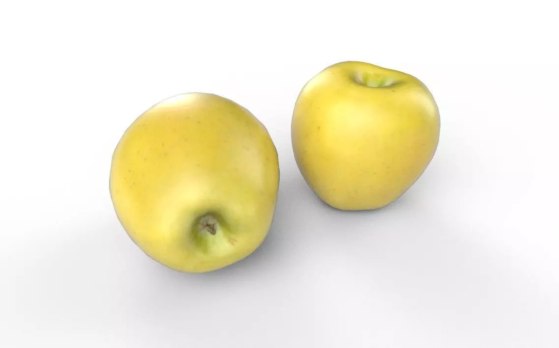 Apple M01 Low-poly 3D model_5