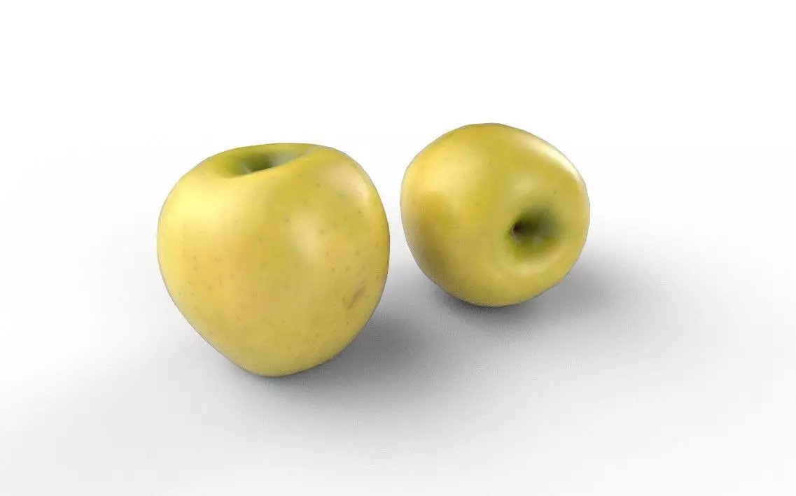 Apple M01 Low-poly 3D model_0