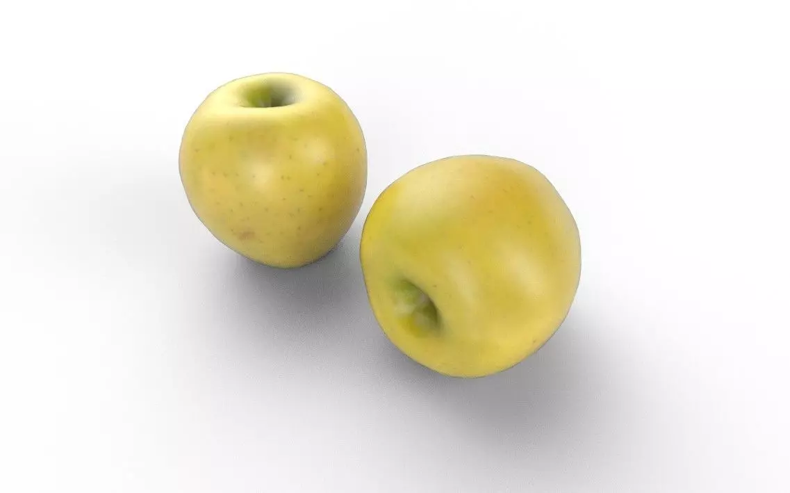 Apple M01 Low-poly 3D model_4