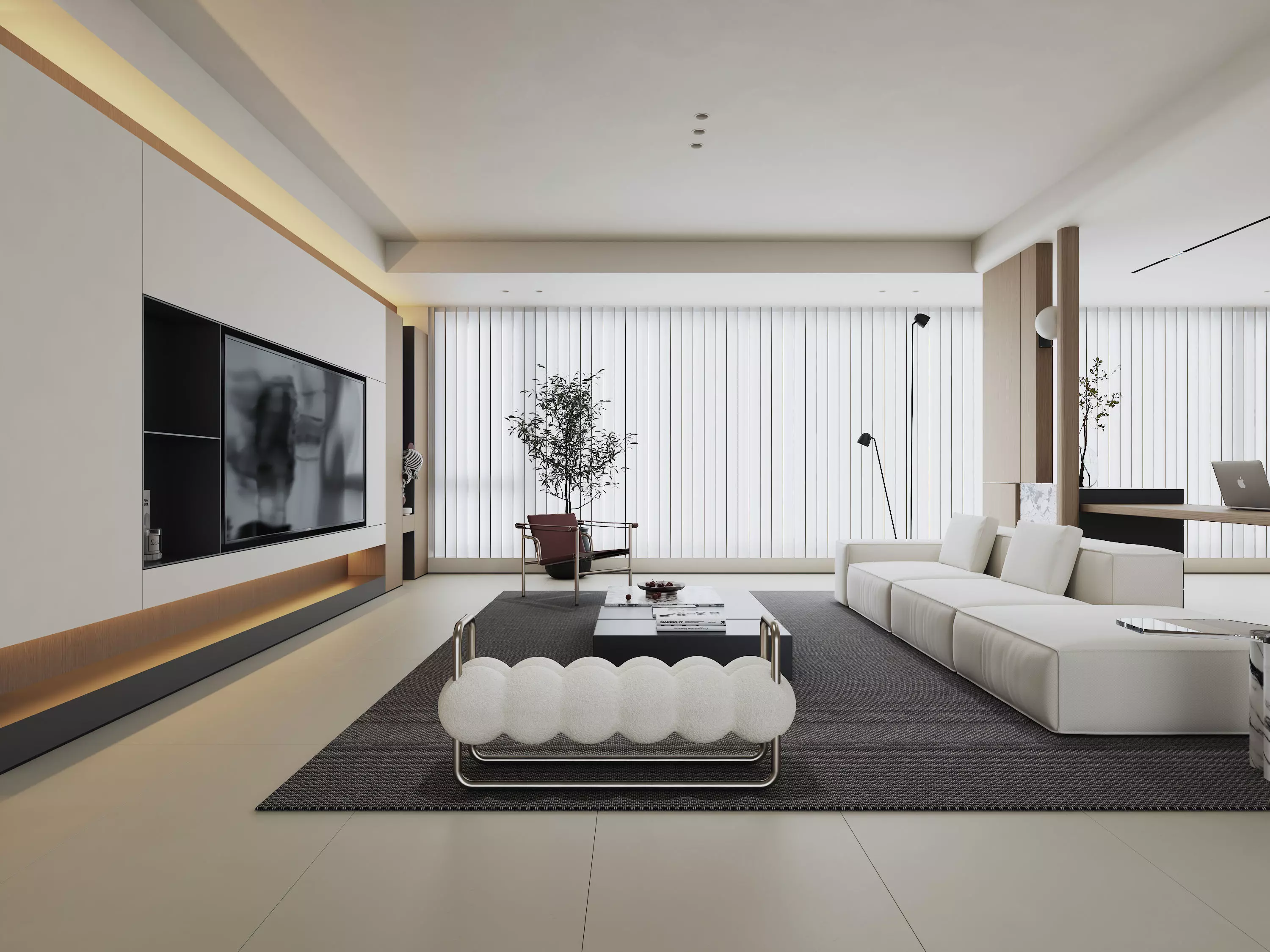 Living room 3D model 3D model_8