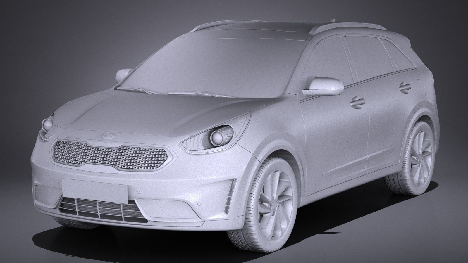 Kia Niro 2017 3D model_8