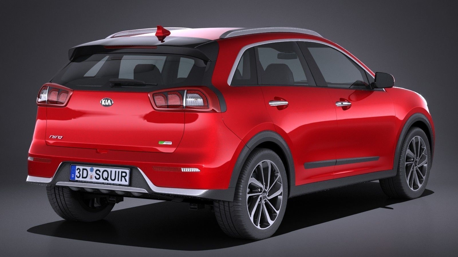 Kia Niro 2017 3D model_5
