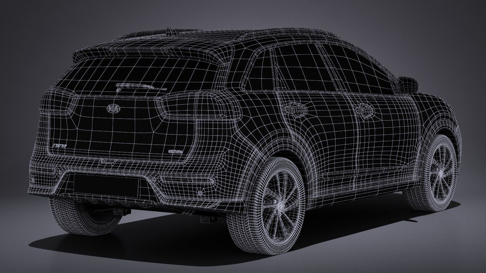 Kia Niro 2017 3D model_14