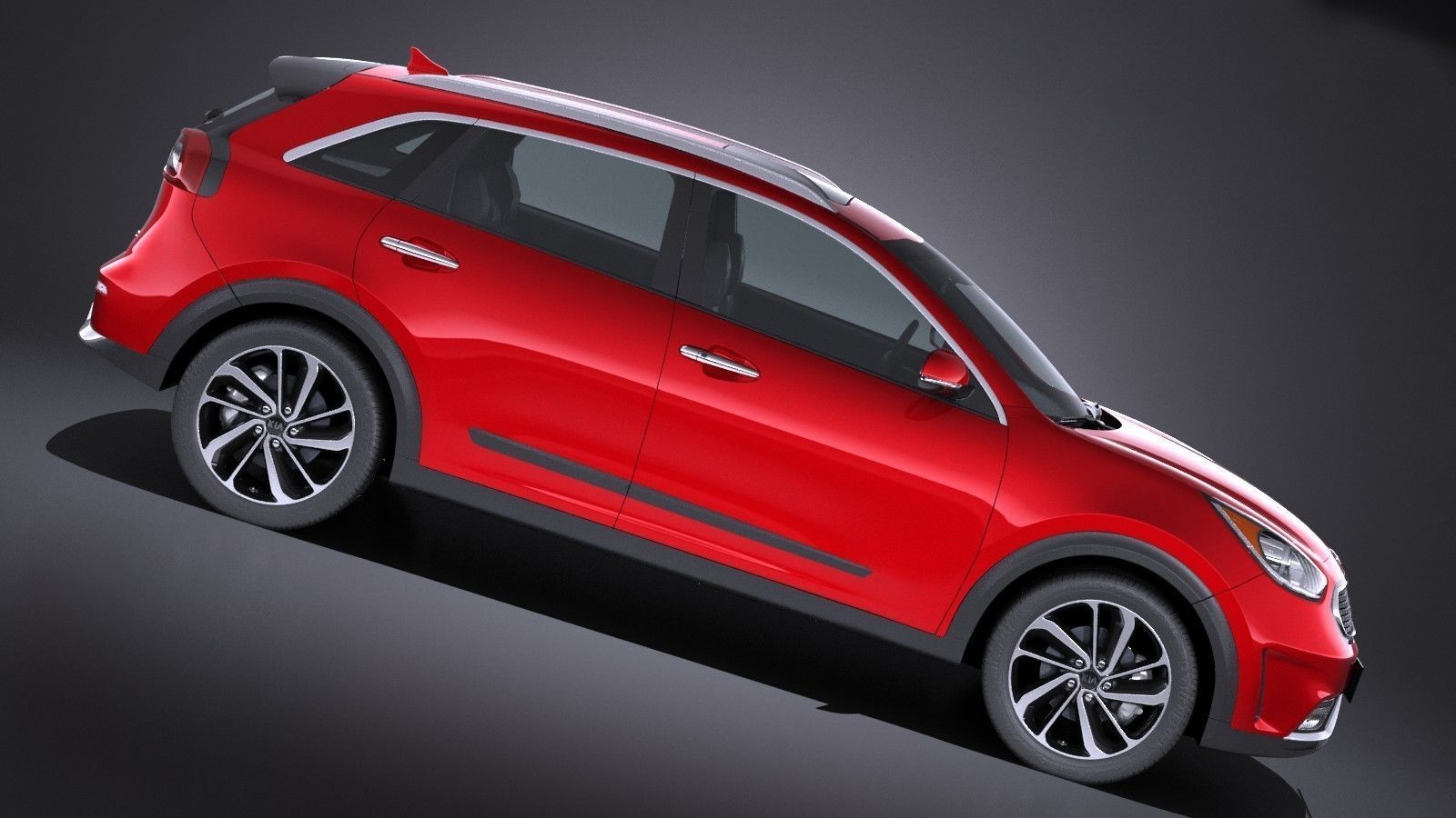 Kia Niro 2017 3D model_6