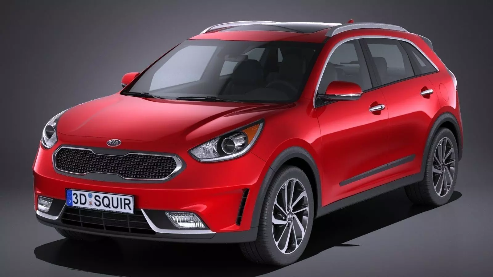 Kia Niro 2017 3D model_0
