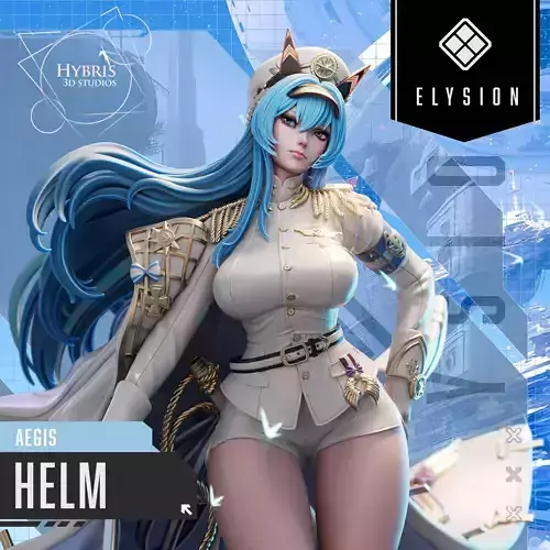 Helm from Nikke Goddess Of Victory Collector Package 