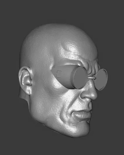 DC MISTER FREEZE FROM BATMAN EXPRESSIONS 3-PACK HEADSCULPT 3D print model_2