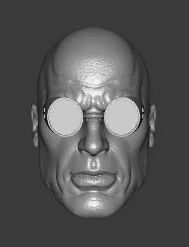 DC MISTER FREEZE FROM BATMAN EXPRESSIONS 3-PACK HEADSCULPT 3D print model_1