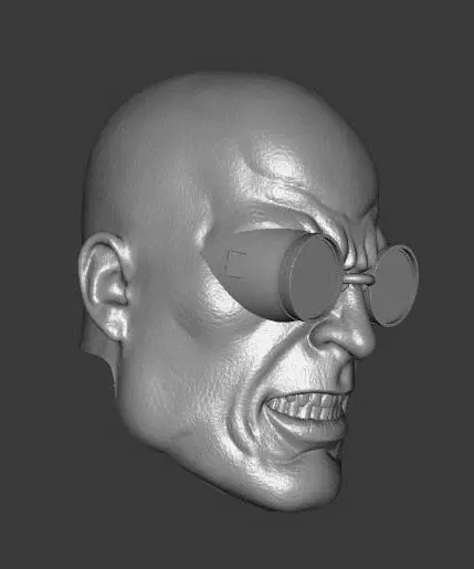 DC MISTER FREEZE FROM BATMAN EXPRESSIONS 3-PACK HEADSCULPT 3D print model_5