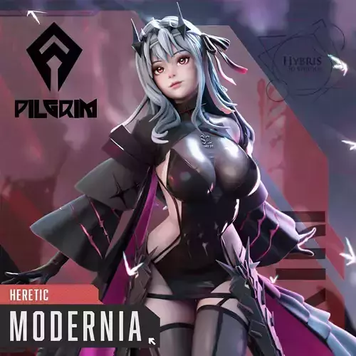 Modernia from Nikke Goddess Of Victory Commercial Package  3D print model