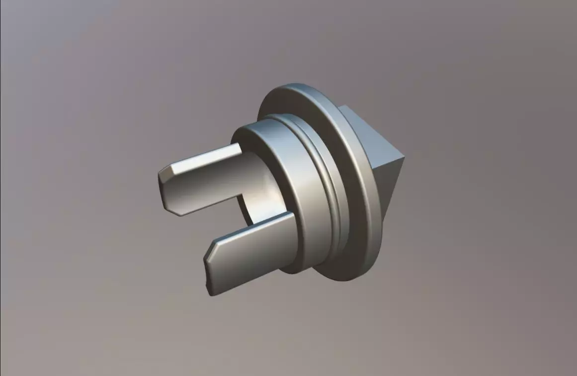 Grinder Bushing 3D print model_10