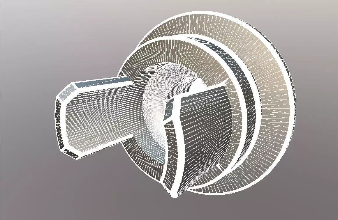 Grinder Bushing 3D print model_11