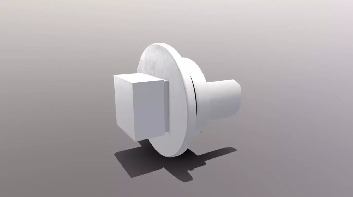 Grinder Bushing 3D print model_9