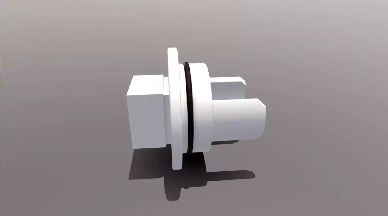 Grinder Bushing 3D print model_6