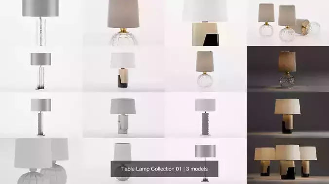 Table Lamp Collection 01