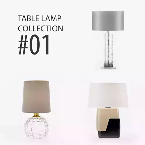 Table Lamp Collection 01