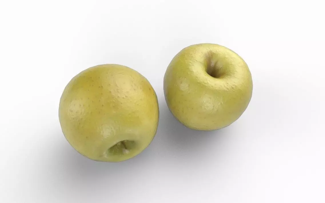 Apple M03 Low-poly 3D model_6