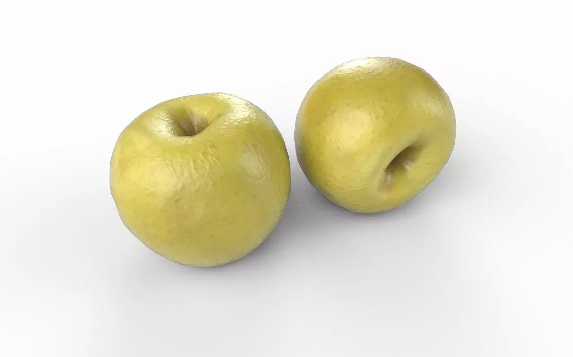 Apple M03 Low-poly 3D model_0