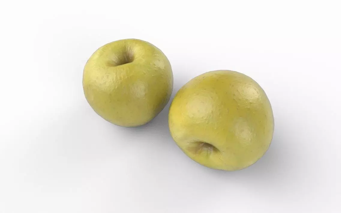 Apple M03 Low-poly 3D model_5