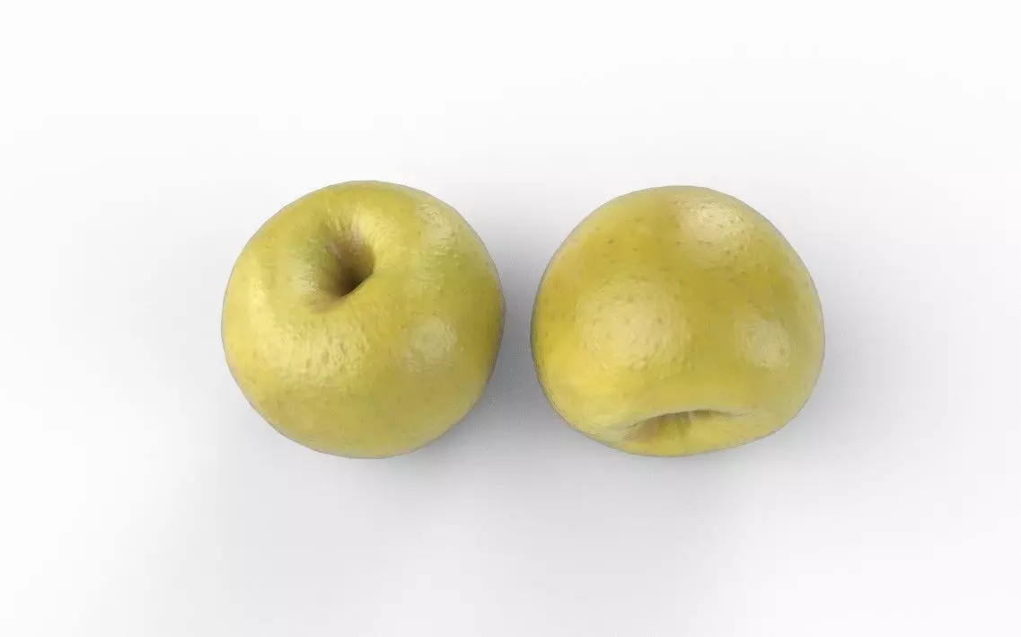 Apple M03 Low-poly 3D model_4