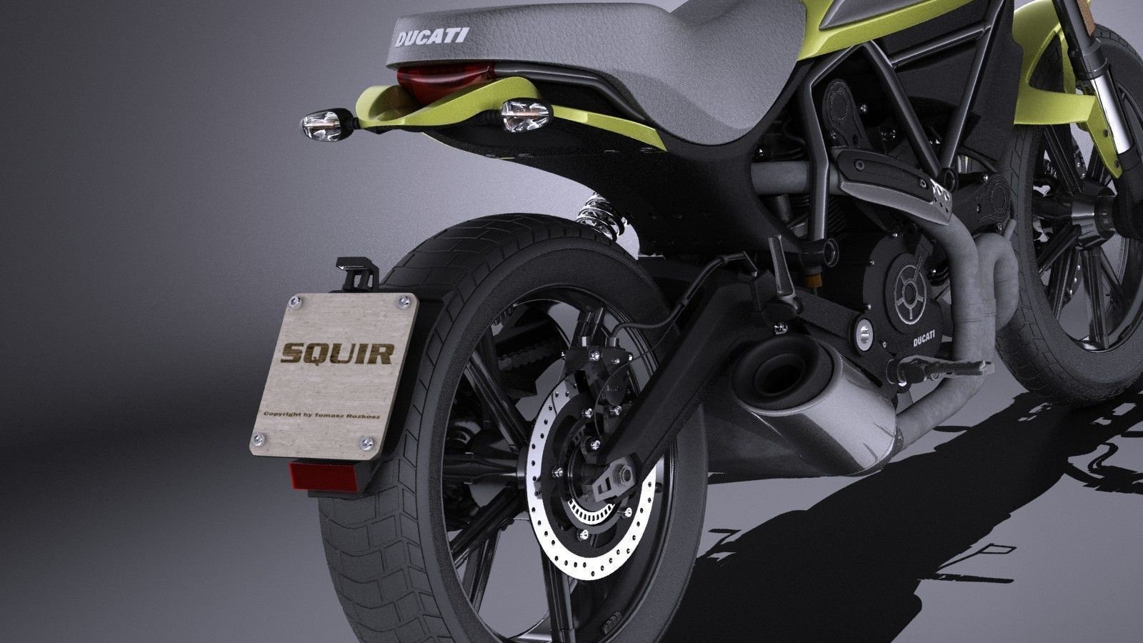 Ducati Scrambler Icon 2015 VRAY 3D model_3