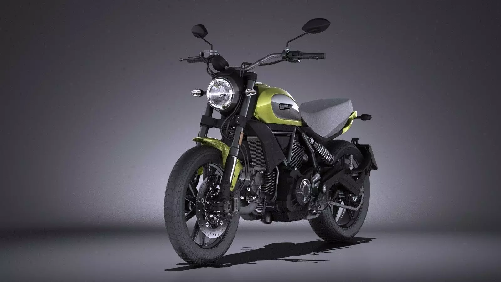 Ducati Scrambler Icon 2015 VRAY 3D model_0