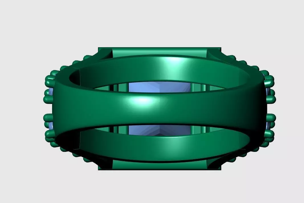 princess engagement ring 3D print model_10