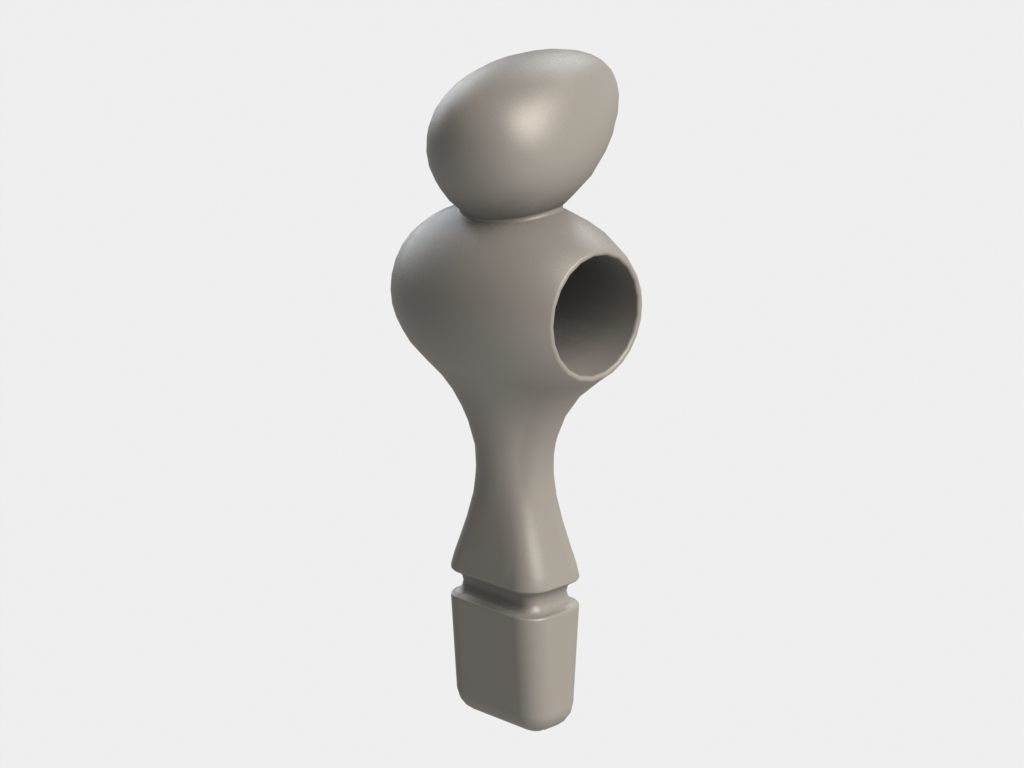 Foosball Player 2 3D print model_0