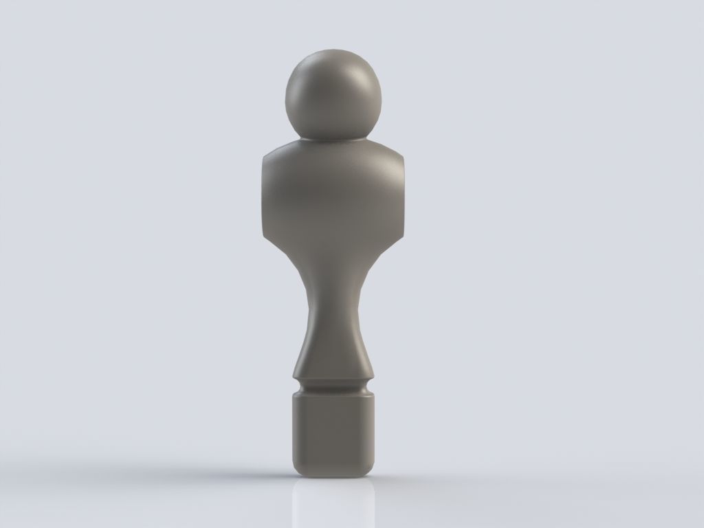 Foosball Player 2 3D print model_2