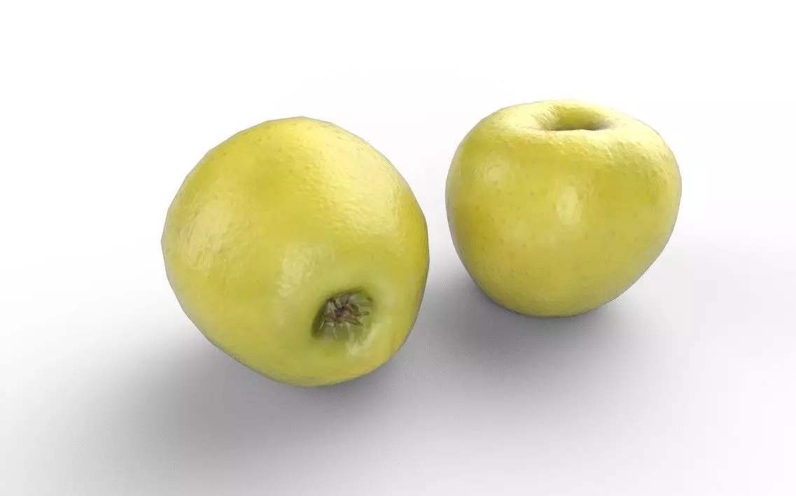 Apple M04 Low-poly 3D model_5