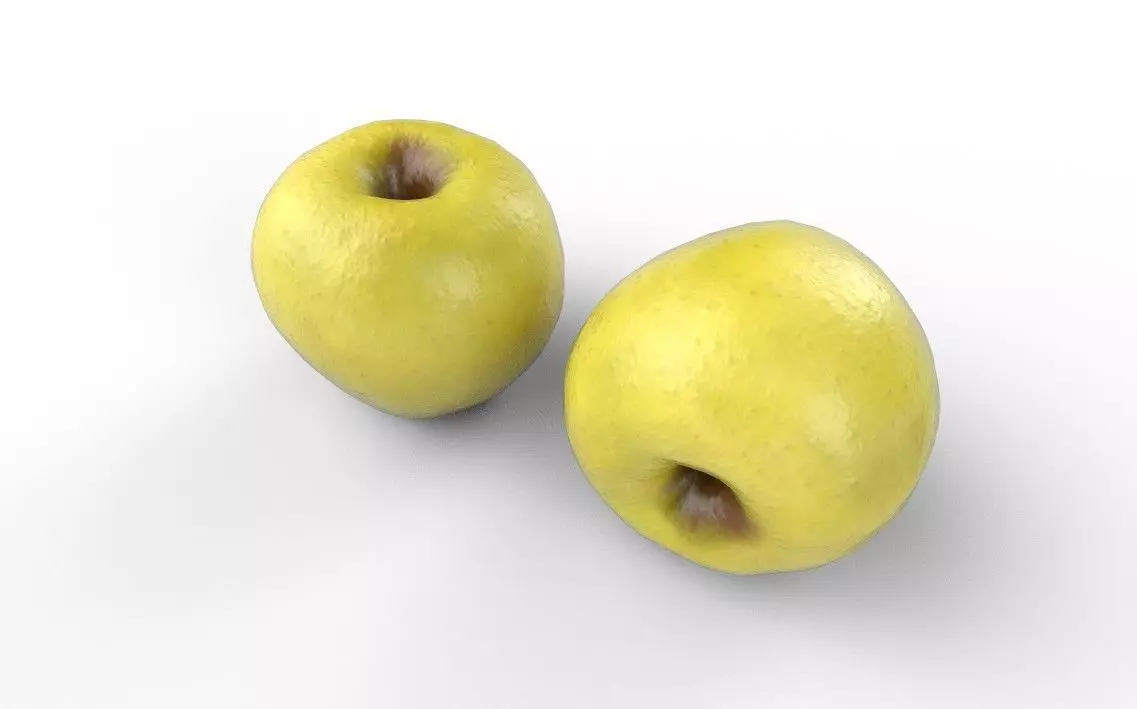 Apple M04 Low-poly 3D model_4