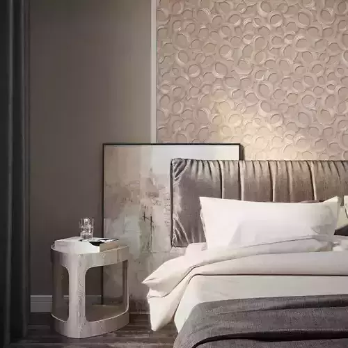 Contemporary Champagne Ring Wallpaper 