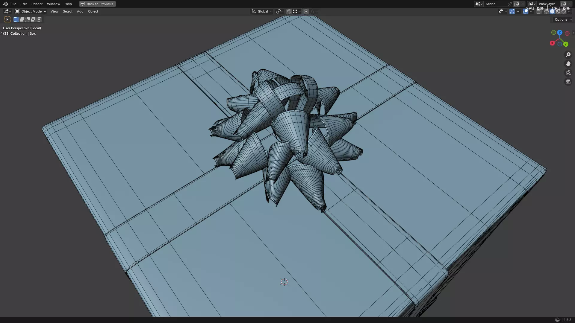 Christmas Present PBR 01 3D model_40