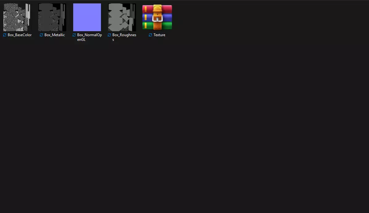 Christmas Present PBR 01 3D model_5