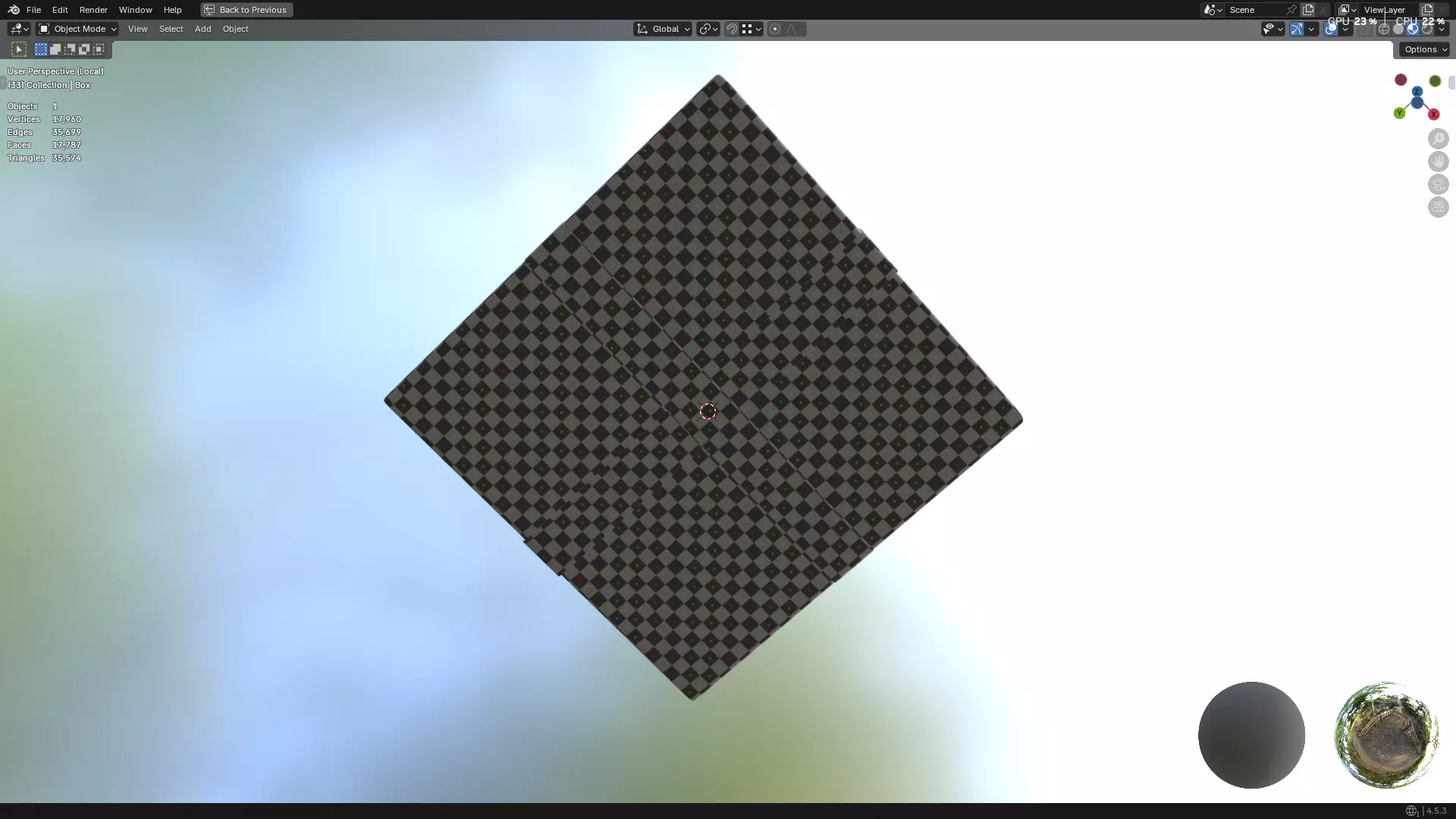 Christmas Present PBR 01 3D model_48