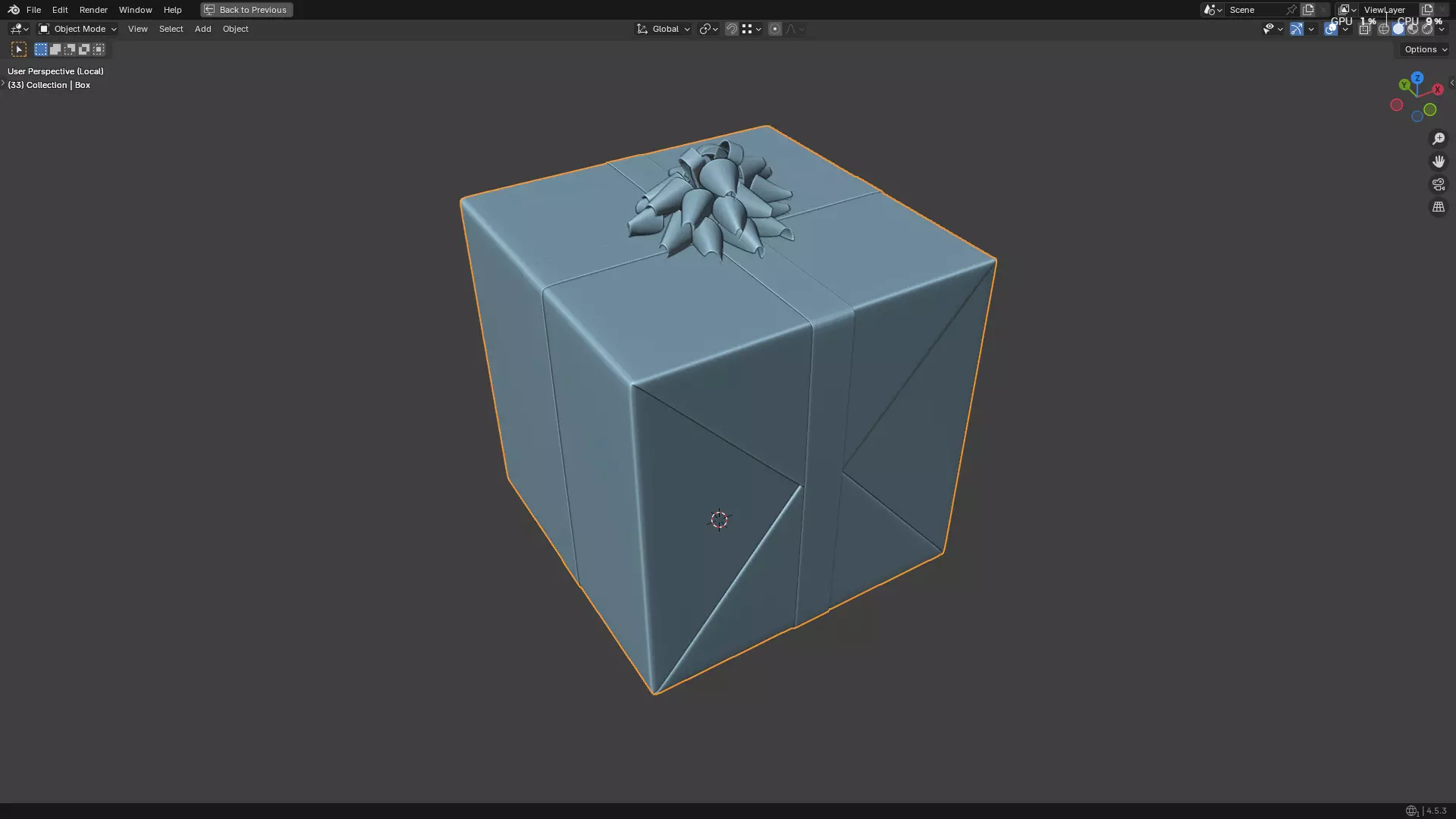 Christmas Present PBR 01 3D model_28