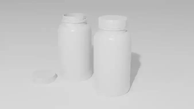 Medical Bottle 3D model