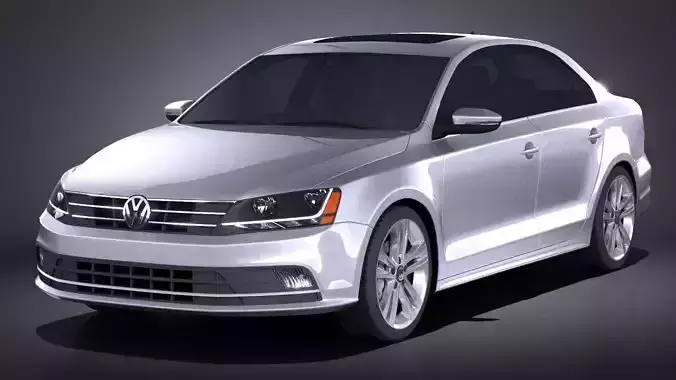 Volkswagen Jetta USA regular 2017 3D model