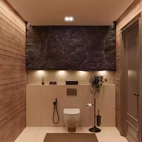 Modern wc 
