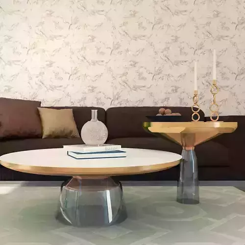 Light Marble Vein Wallpaper